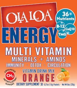 Ola Loa Energy Multi Vitamin Orange