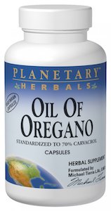 Planetary Herbals Oil of Oregano Vegetarian Capsules